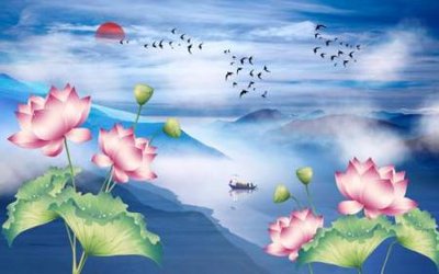 File PSD File tranh gốc tổng hợp tranh nền tường đẹp K95693 (bản gốc) dễ dàng edit