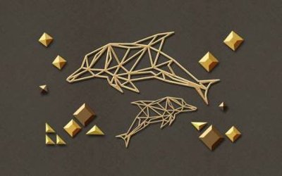 File gốc File tranh gốc tổng hợp tranh nền tường đẹp K95776 (in tráng gương) hiện đại