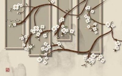 File tranh File tranh gốc tổng hợp tranh nền tường đẹp K95827 (file gốc) chuẩn màu in