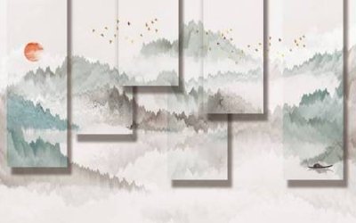 Download file gốc File tranh gốc tổng hợp tranh nền tường đẹp K95832 (in mica) logo