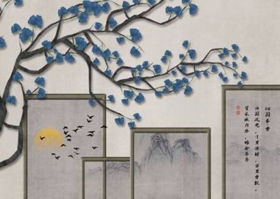 Tải file gốc File tranh gốc tổng hợp tranh nền tường đẹp K95961 (in bạt) quảng cáo