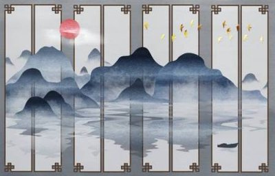 Tải về hình ảnh gốc File tranh gốc tổng hợp tranh nền tường đẹp K95964 sắc nét