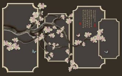 File in lụa File tranh gốc tổng hợp tranh nền tường đẹp K96004 (tân cổ điển) File tranh gốc tổng hợp tranh nền tường đẹp K96004