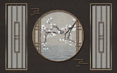 File tranh File tranh gốc tổng hợp tranh nền tường đẹp K96154 (ảnh gốc) cho in ấn kỹ thuật số