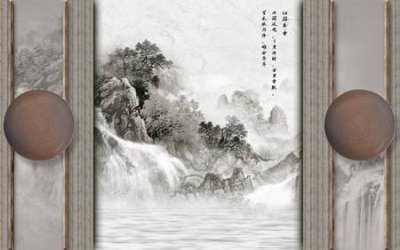 File gốc in ấn File tranh gốc tổng hợp tranh nền tường đẹp K96265 chuẩn màu CMYK