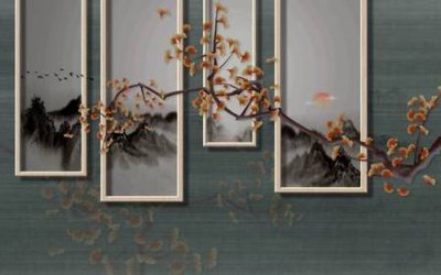 Ảnh gốc File tranh gốc tổng hợp tranh nền tường đẹp K96272 (siêu chi tiết) để in ấn