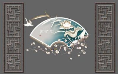 File in trần File tranh gốc tổng hợp tranh nền tường đẹp K96295 (bản gốc) mây trời