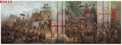 File ảnh File gốc in tranh tổng hợp K9810 (gốc) in standee