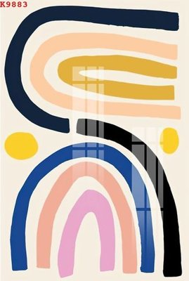 Hình ảnh file gốc File gốc in tranh tổng hợp K9883 cho in UV