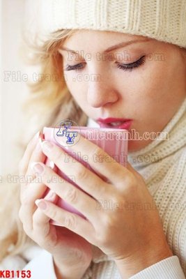 File in trần File in kính bếp KB1153 (bản gốc) mây trời