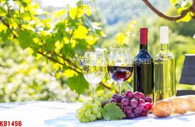 File tranh File in kính bếp KB1456 (ảnh gốc) in trần 3D