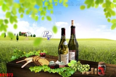 File in trần File in kính bếp KB1873 (file gốc) xuyên sáng