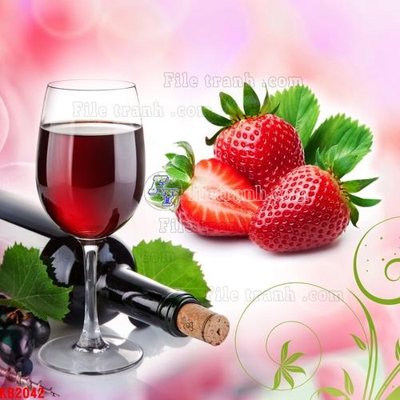 File tranh File in kính bếp KB2042 (file gốc) chủ đề phong thủy