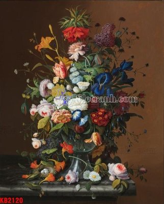 File in trần File in kính bếp KB2120 (file gốc) hoa văn 3D