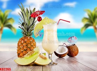 File in trần File in kính bếp KB2265 (file gốc) xuyên sáng