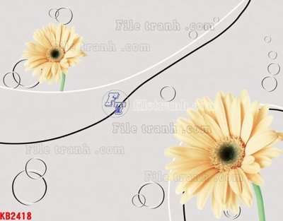 File tranh PSD File in kính bếp KB2418 chất lượng cao