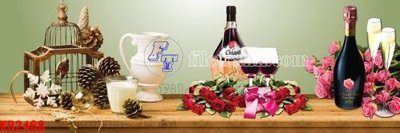 File tranh File in kính bếp KB2468 (bản gốc) trang trí văn phòng