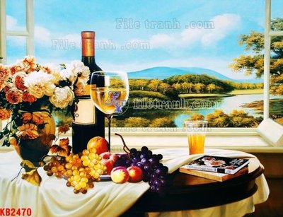 File ảnh File in kính bếp KB2470 (gốc) in decal dán tường