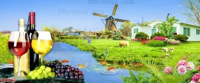 File tranh File in kính bếp KB3033 (ảnh gốc) in trần nhà