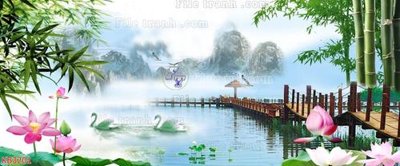 File gốc File in kính bếp KB3201 (in tráng gương) ốp tường