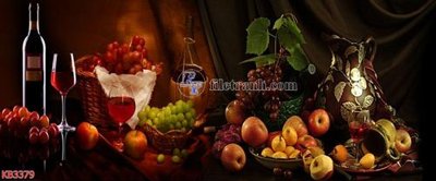 Tải file File in kính bếp KB3379 (gốc) làm tranh trang trí