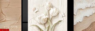 File in trần File tranh in décor tranh treo tường tổng hợp KD10046 (bản gốc) hoa văn