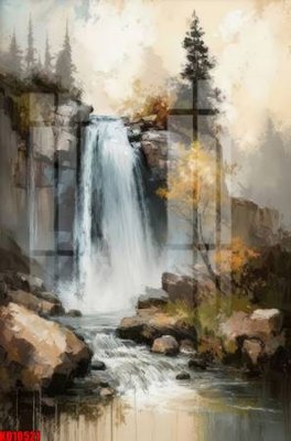 File gốc File tranh in décor tranh treo tường tổng hợp KD10521 (cho in 3D) độc đáo