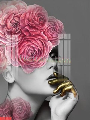 File PSD File gốc in tranh nền tường tổng hợp KD1068 (nguyên gốc) chất lượng cao