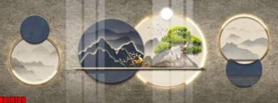 File tranh in tráng gương File tranh in décor tranh treo tường tổng hợp KD10789 (siêu nét)