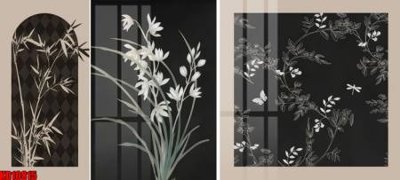 File gốc File tranh in décor tranh treo tường tổng hợp KD10815 (cho in UV) siêu nét