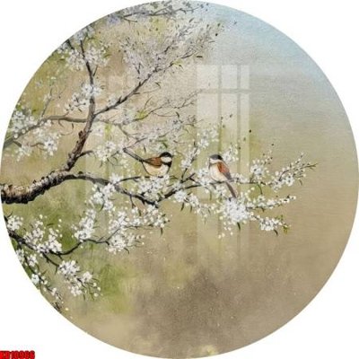 File tranh gốc in trần nhà File tranh in décor tranh treo tường tổng hợp KD10966 3D