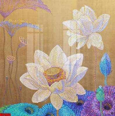 File in mica File tranh in décor tranh treo tường tổng hợp KD11094 (bản gốc) siêu trong