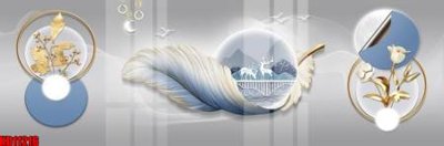 File in lụa File tranh in décor tranh treo tường tổng hợp KD11216 (hoa văn) File tranh in décor tranh treo tường tổng hợp KD11216