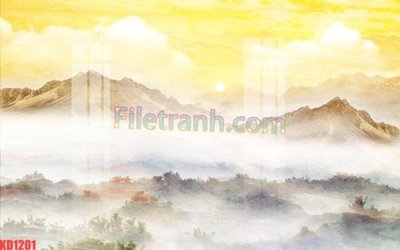 File gốc File gốc in tranh nền tường tổng hợp KD1201 (PSD/TIFF) độ phân giải cao