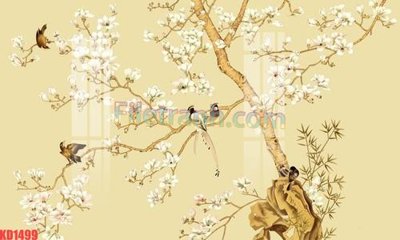 File gốc File gốc in tranh nền tường tổng hợp KD1499 (vector) cho in ấn