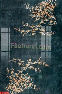 File in trần File gốc in tranh nền tường tổng hợp KD1545 (bản gốc) phong cảnh