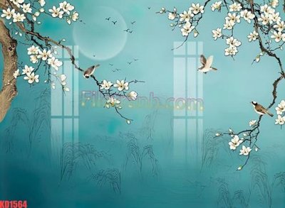 File PSD File gốc in tranh nền tường tổng hợp KD1564 (gốc) cho in quảng cáo