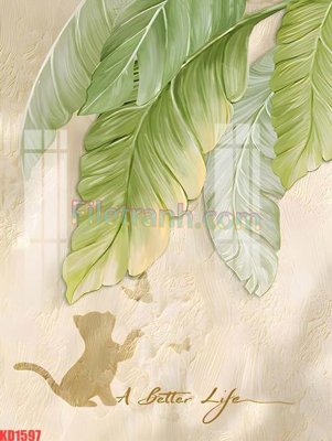 File gốc in ấn File gốc in tranh nền tường tổng hợp KD1597 độ phân giải cao