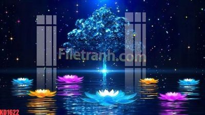 File gốc File gốc in tranh nền tường tổng hợp KD1622 (chuẩn màu) cho in offset