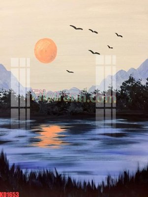 Download file gốc File gốc in tranh nền tường tổng hợp KD1653 (in mica) trang trí