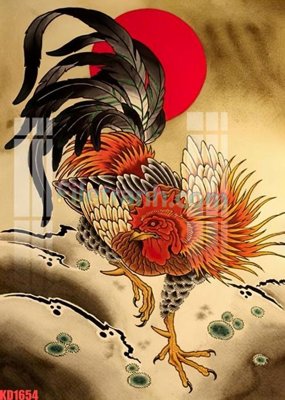 File tranh File gốc in tranh nền tường tổng hợp KD1654 (bản gốc) in lụa dán tường