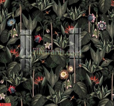 File in trần File gốc in tranh nền tường tổng hợp KD1808 (bản gốc) phong cảnh