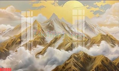 File in ấn File gốc in tranh nền tường tổng hợp KD1886 chuyên nghiệp