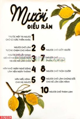 File tranh gốc File gốc in tranh nền tường tổng hợp KD2083 (bản đẹp) độc quyền