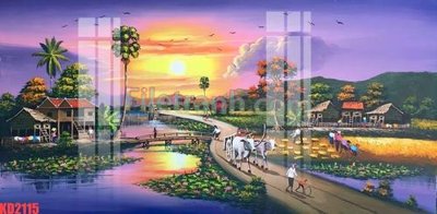 File tranh File gốc in tranh nền tường tổng hợp KD2115 (bản gốc) treo tường