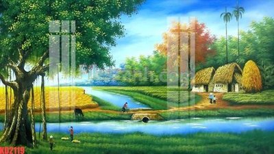Download file gốc File gốc in tranh nền tường tổng hợp KD2119 (in lụa) cao cấp