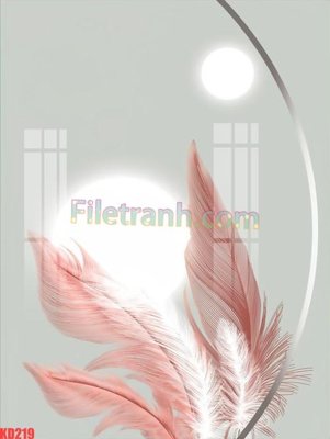 File tranh File gốc in tranh nền tường tổng hợp KD219 (bản gốc) in canvas