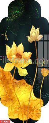 Download file tranh File gốc in tranh nền tường tổng hợp KD220 (file gốc PSD)