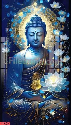 Download file gốc File gốc in tranh nền tường tổng hợp KD245 (in lụa) cao cấp