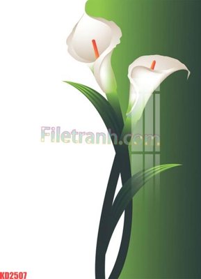 File gốc File gốc in tranh nền tường tổng hợp KD2507 (vector) cho in ấn